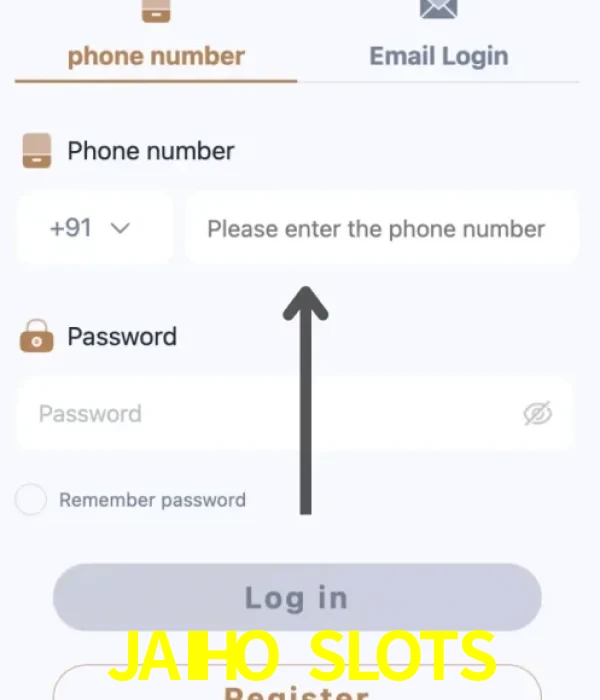JAIHO SLOTS login